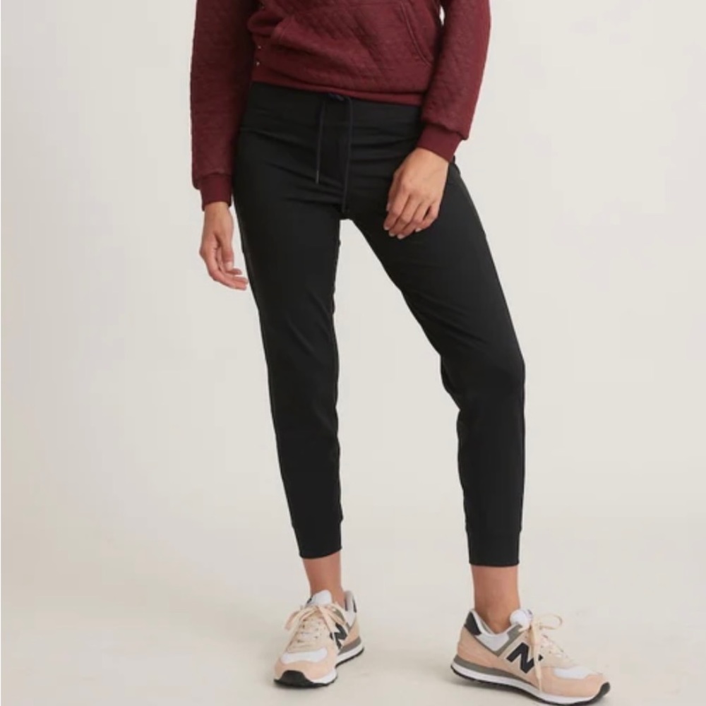 Marine Layer Slim Sport Jogger Small Black